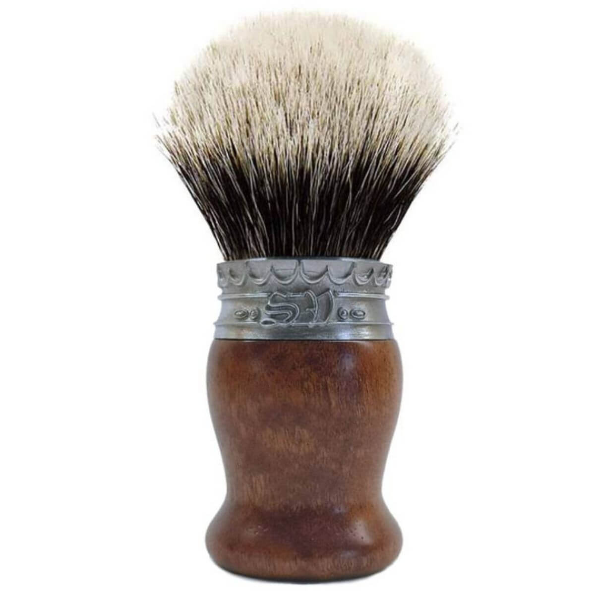 Saponificio Varesino SV 2.0 pędzel do golenia z drewna mahoniowego